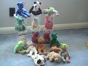 Beanie Babies Plus Extras Mint collection 17 Beanie Babies